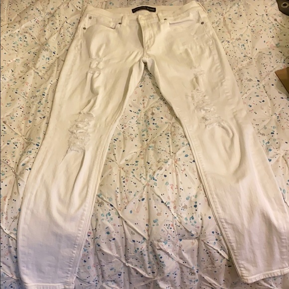Express Mid Rise Legging Jeans Size 10R